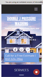 Mobile Screenshot of doublejpressurewashing.com